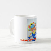 Liebe I Sie dieses VIEL Kaffeetasse (Vorderseite Links)
