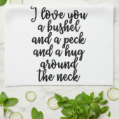 Liebe I Sie ein Scheffel und ein Peck Tuch (Gefaltet)