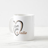 Liebe I Sie eine latte | Tasse (Vorderseite Links)