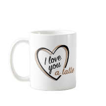 Liebe I Sie eine latte | Tasse