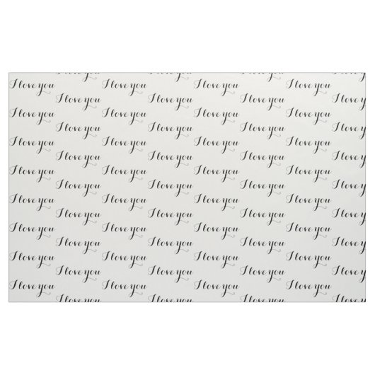Liebe I Sie Gewebe Stoff (Yard (91,4 cm))