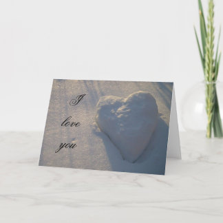 Liebe I Sie Herz Karte