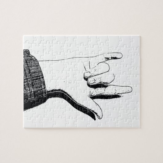 Liebe I Sie in ASL - Puzzlespiel Puzzle (Horizontal)