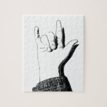 Liebe I Sie in ASL - Puzzlespiel