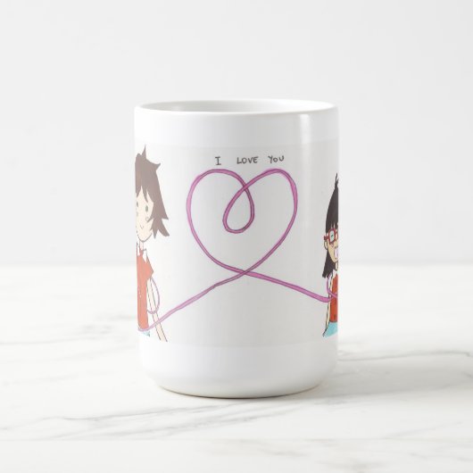 Liebe I Sie Kaffeetasse (Mittel)