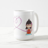 Liebe I Sie Kaffeetasse (VorderseiteRechts)