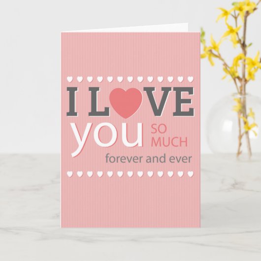 Liebe I Sie Karte (Gelbe Blume)