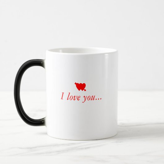 Liebe I Sie (links Hand) Verwandlungstasse (Links)