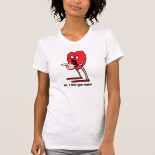 Liebe I Sie mehr für Paare T-Shirt
