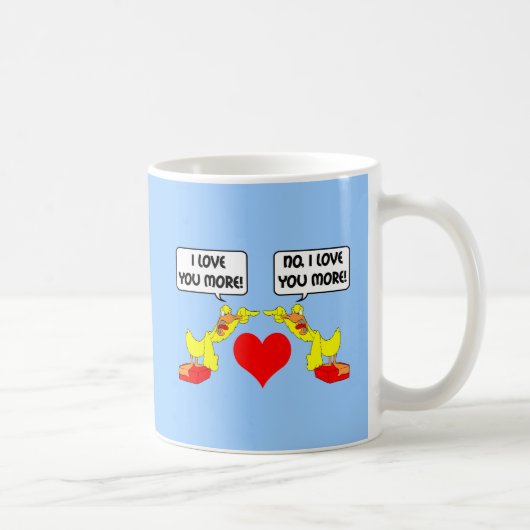 Liebe I Sie mehr Kaffeetasse (Rechts)