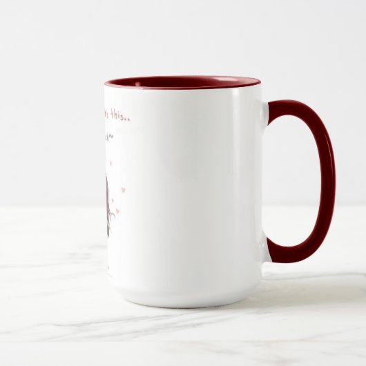 Liebe I Sie mucho assui Tasse (Rechts)