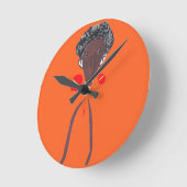 Liebe I Sie Nakupenda Suaheli Runde Wanduhr (Winkel)