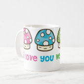 Liebe I Sie sehr Brei Kaffeetasse (Vorderseite Links)