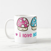 Liebe I Sie sehr Brei Kaffeetasse (Links)