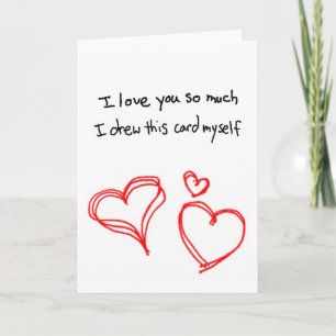 Liebe I Sie soviel… Feiertagskarte