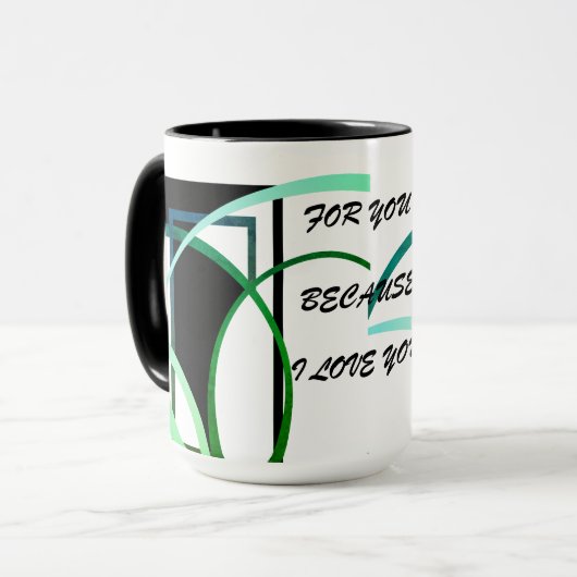 Liebe I Sie Tasse (Vorderseite Links)