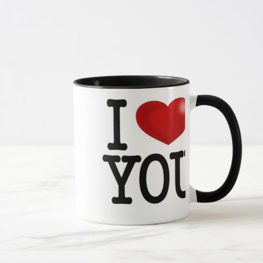 Liebe I Sie Tasse (Rechts)