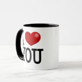 Liebe I Sie Tasse (Vorderseite Links)