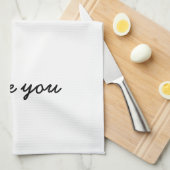 Liebe I Sie Tuch. Sein und ihrs - sehen Sie andere Geschirrtuch (Viertel Falte)