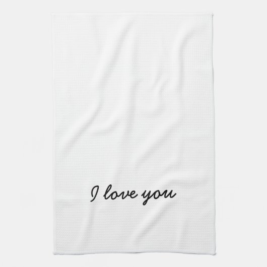 Liebe I Sie Tuch. Sein und ihrs - sehen Sie andere Geschirrtuch (Vertikal)