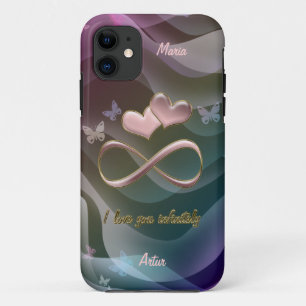 Liebe I Sie unendlich Case-Mate iPhone Hülle