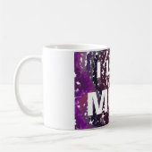Liebe I Sie weißer Text der Mama auf Kaffeetasse (Links)