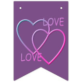 Liebe I Sie Wimpelkette (Erste Fahne)