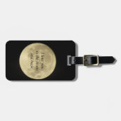 Liebe I Sie zum Mond und und zum hinteren Gepäckanhänger (Vorderseite horizontal)