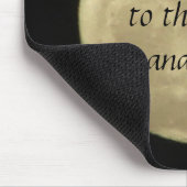 Liebe I Sie zum Mond und zum hinteren mousepad (Ecke)