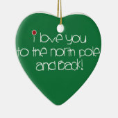 Liebe I Sie zum Nordpol u. hinteren zur Keramikornament (Rechts)