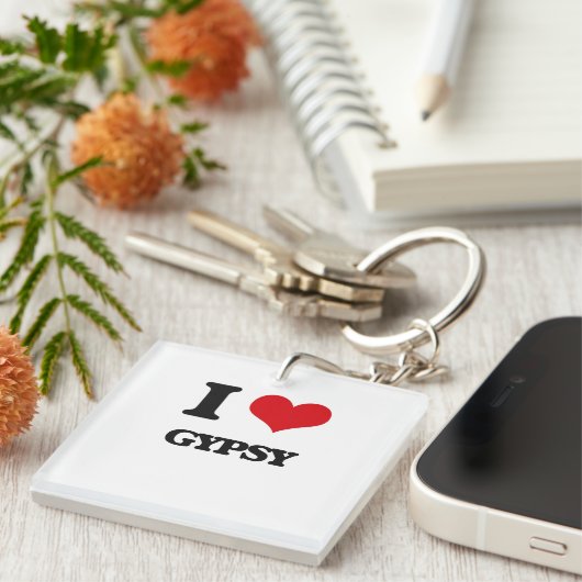 Liebe I Sinti und Roma Schlüsselanhänger (Vorderseite rechts)