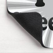 Liebe I Skee Ball Mousepad (Ecke)