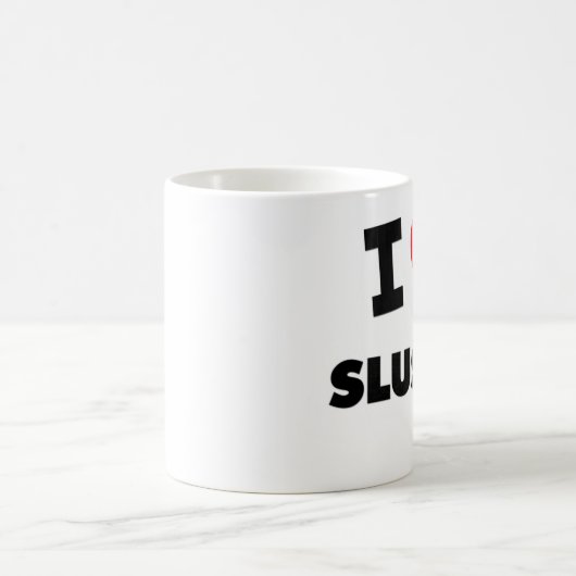 Liebe I Slushy Kaffeetasse (Mittel)
