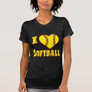 Liebe I Softball 2 T-Shirt