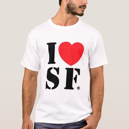 Liebe I solide Fabrik T-Shirt (Vorderseite)