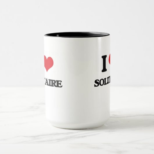 Liebe I Solitaire Tasse (Zentrum)