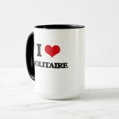 Liebe I Solitaire Tasse (Vorderseite Links)