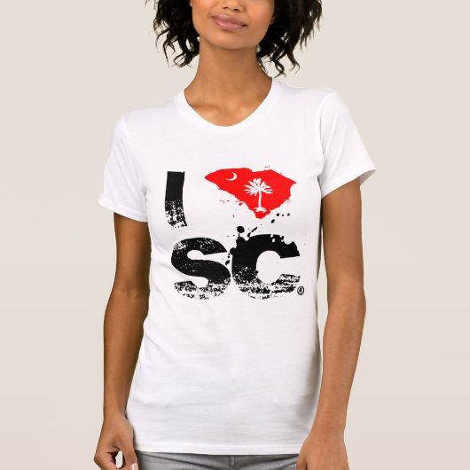 Liebe I South- CarolinaT - Shirt (Vorderseite)