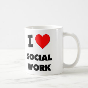 Liebe I Sozialarbeit Kaffeetasse