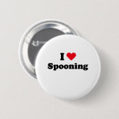 Liebe I spooning Button (Vorne & Hinten)