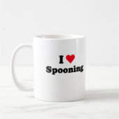 Liebe I spooning Kaffeetasse (Links)