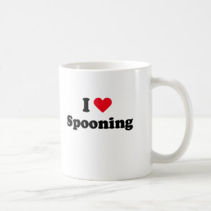 Liebe I spooning Kaffeetasse