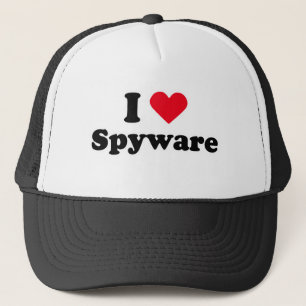 Liebe I Spyware Truckerkappe