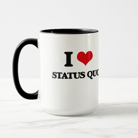 Liebe I Status Quo Tasse (Links)
