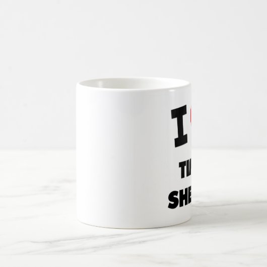 Liebe I Stundenzettel Kaffeetasse (Mittel)