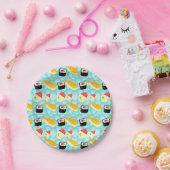 Liebe I Sushi-Papierplatte Pappteller (Party)