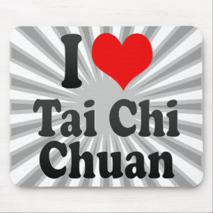 Liebe I Tai-Chi Chuan Mousepad