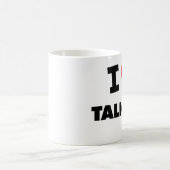Liebe I Talkers Kaffeetasse (Mittel)