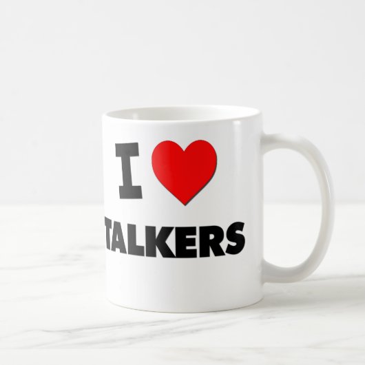 Liebe I Talkers Kaffeetasse (Rechts)