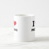 Liebe I Tauben Verwandlungstasse (Mittel)